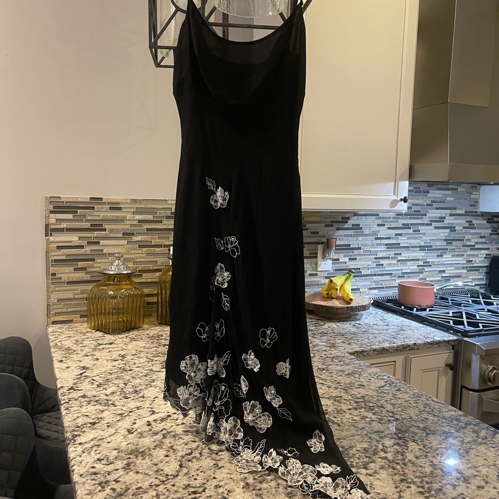 Gorgeous BCBG MAXAZRIA Slip dress.  Asymmetrical bottom.